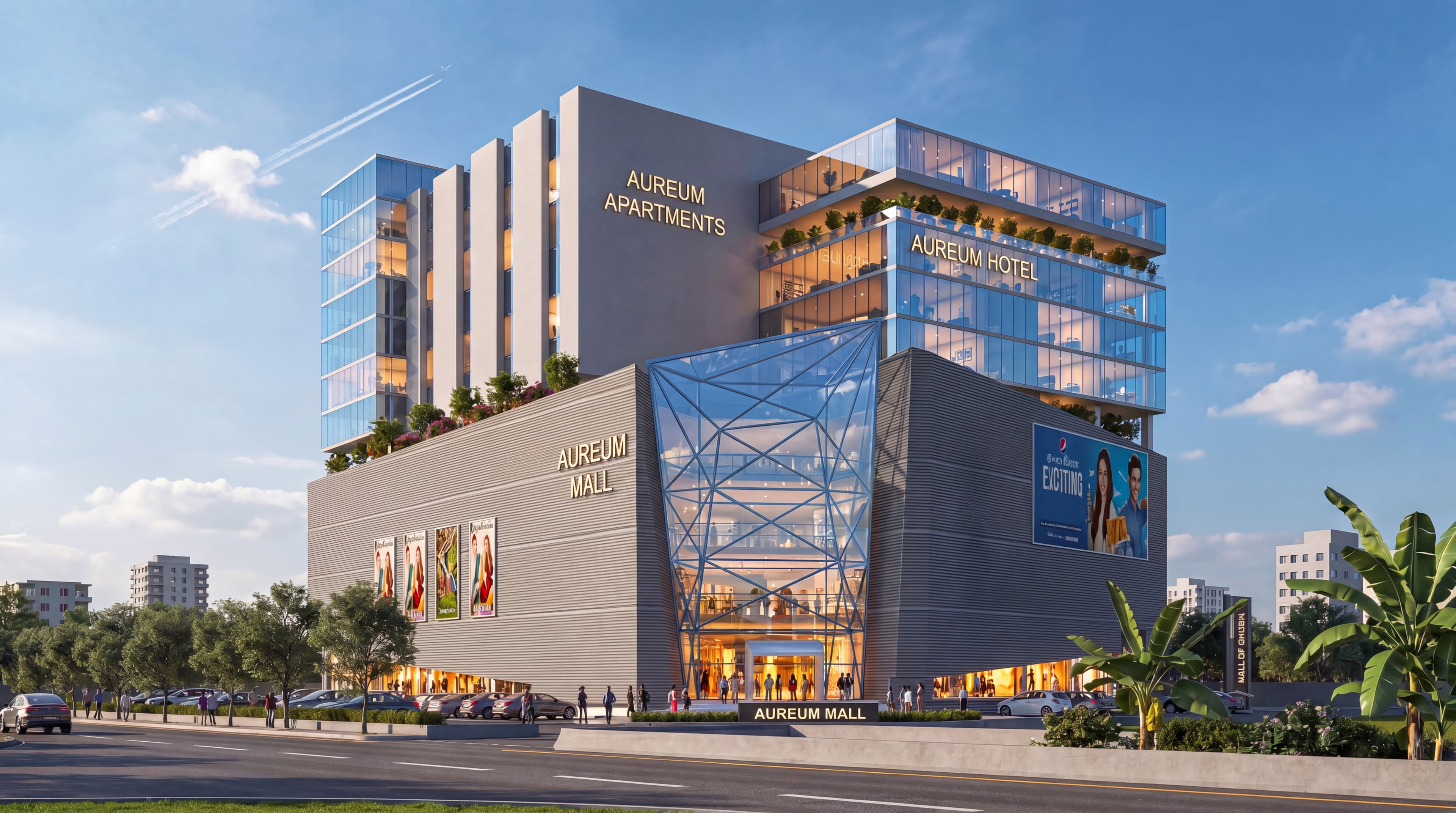 Aureum Mall and Residences — exterior